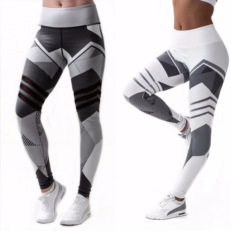 Calças de yoga S-XXXL plus size leggings esporte feminino fitness legging magro estiramento correndo collants feminino leggins ropa deportiva mujer